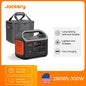 Jackery Portable Power Station Explorer 300 New and Carrying Case (S), Solar Generator for Outdoors Camping, Travel