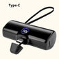 Fast Charging Power Bank Portable Charger External Battery Pack for iPhone Android LED Digital Display 5000mAh Mini Powerbank