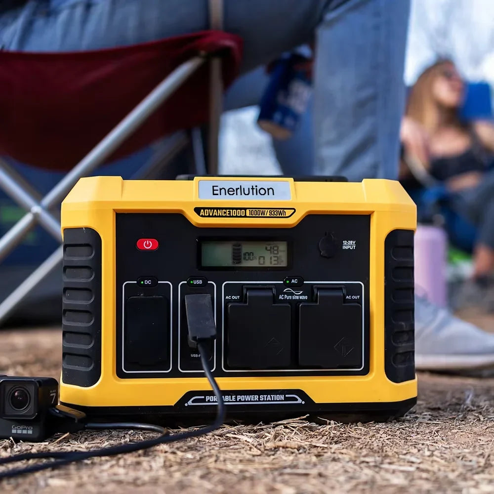300W 231Wh Portable Power Station High Energy Density Solar Battery Generator For Outdoor Camping Trip Emergency Supply Use