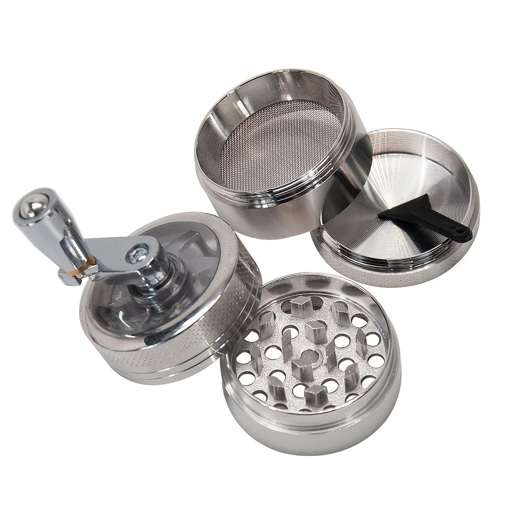 Manual Spice and Nut Grinder – Hand Crank Kitchen Mill