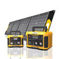 300W 231Wh Portable Power Station High Energy Density Solar Battery Generator For Outdoor Camping Trip Emergency Supply Use