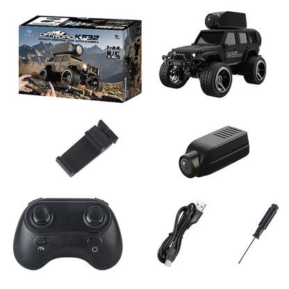 KF32 Mini RC Car High Speed Racing Vehicle With 720P FPV Camera 1/64 2.4G Reomte Contorl Car Wifi APP Control Toy Gift For Kids