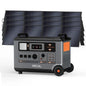 OSCAL PowerMax 3600SE Portable Power Station With 200W Solar Panel, 3600Wh LiFePO4 Battery, Solar Generator optional 200W Solar Panel, 3600W (Surge 7200W) Fast charging Home Backup Battery, Power Supply for Camping, RV