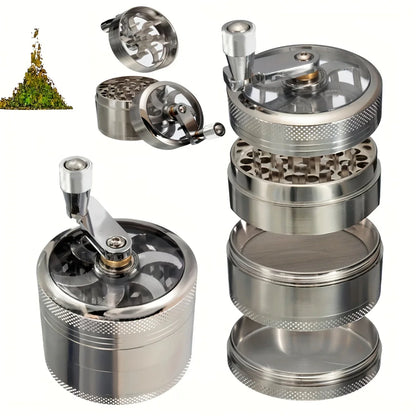 Manual Spice and Nut Grinder – Hand Crank Kitchen Mill