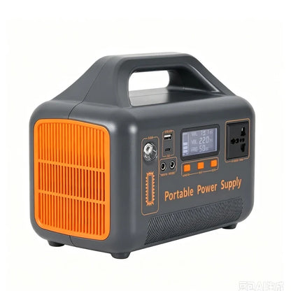 New 500W Portable Power Station Solar Generator 461Wh LiFePo4 Battery 220V Energy Power Plant for Camping RV Emergency Travel