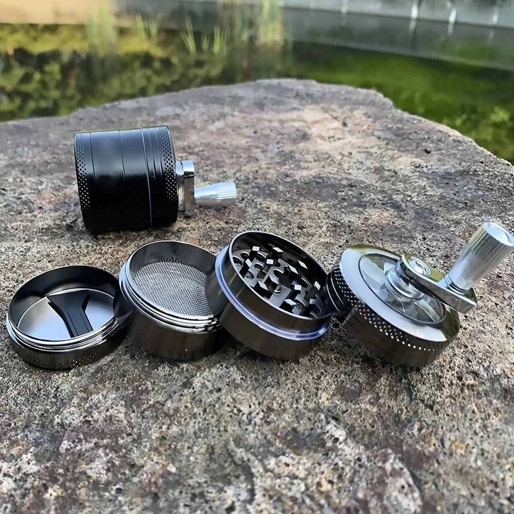 Manual Spice and Nut Grinder – Hand Crank Kitchen Mill
