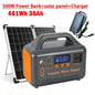 500W 220V Portable Power Station 500Wh 461Wh Solar Generator Emergency Power Bank Power Supply for Home Outdoor Camping Stall