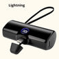 Fast Charging Power Bank Portable Charger External Battery Pack for iPhone Android LED Digital Display 5000mAh Mini Powerbank