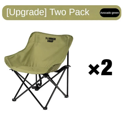 Outdoor Folding Moon Chair Portable Chair Camping Chair Picnic Gear Fishing Small Horse Stool Student Sketching
