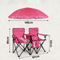 Factory direct sales outdoor leisure beach chair sunshade ice pack double  portable camping chair folding  wholesale