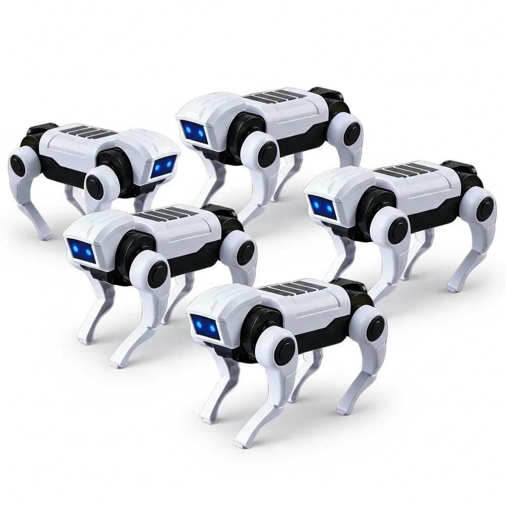 1/3/5pcs Rc Robot Remote Control Mechanical Dog Toy Science Teaching