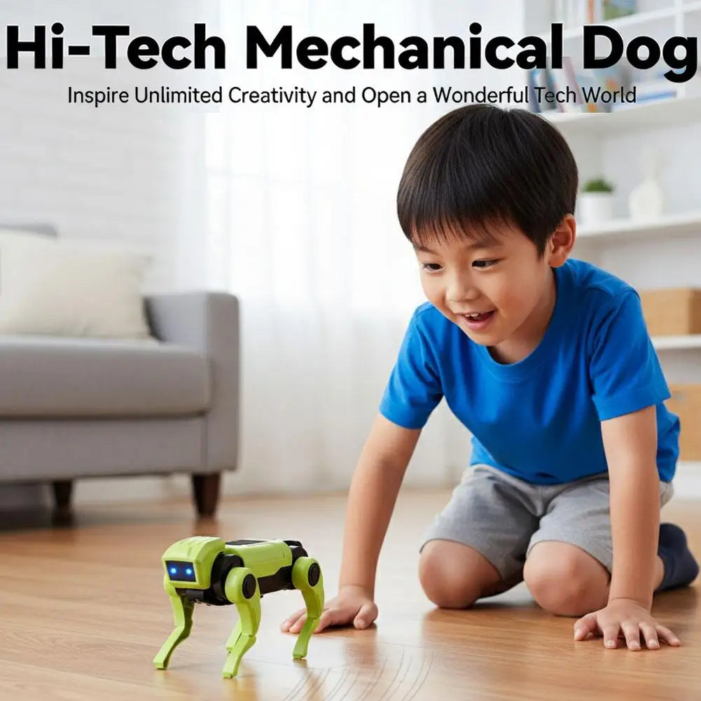 1/3/5pcs Rc Robot Remote Control Mechanical Dog Toy Science Teaching