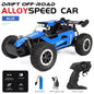 ZNLYRION 1:16 Alloy RC Off Road Car 2.4G Wireless Remote Control High Speed Buggy With LED Light Shock Absorber Kids Toy Racing Vehicle