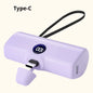 Fast Charging Power Bank Portable Charger External Battery Pack for iPhone Android LED Digital Display 5000mAh Mini Powerbank