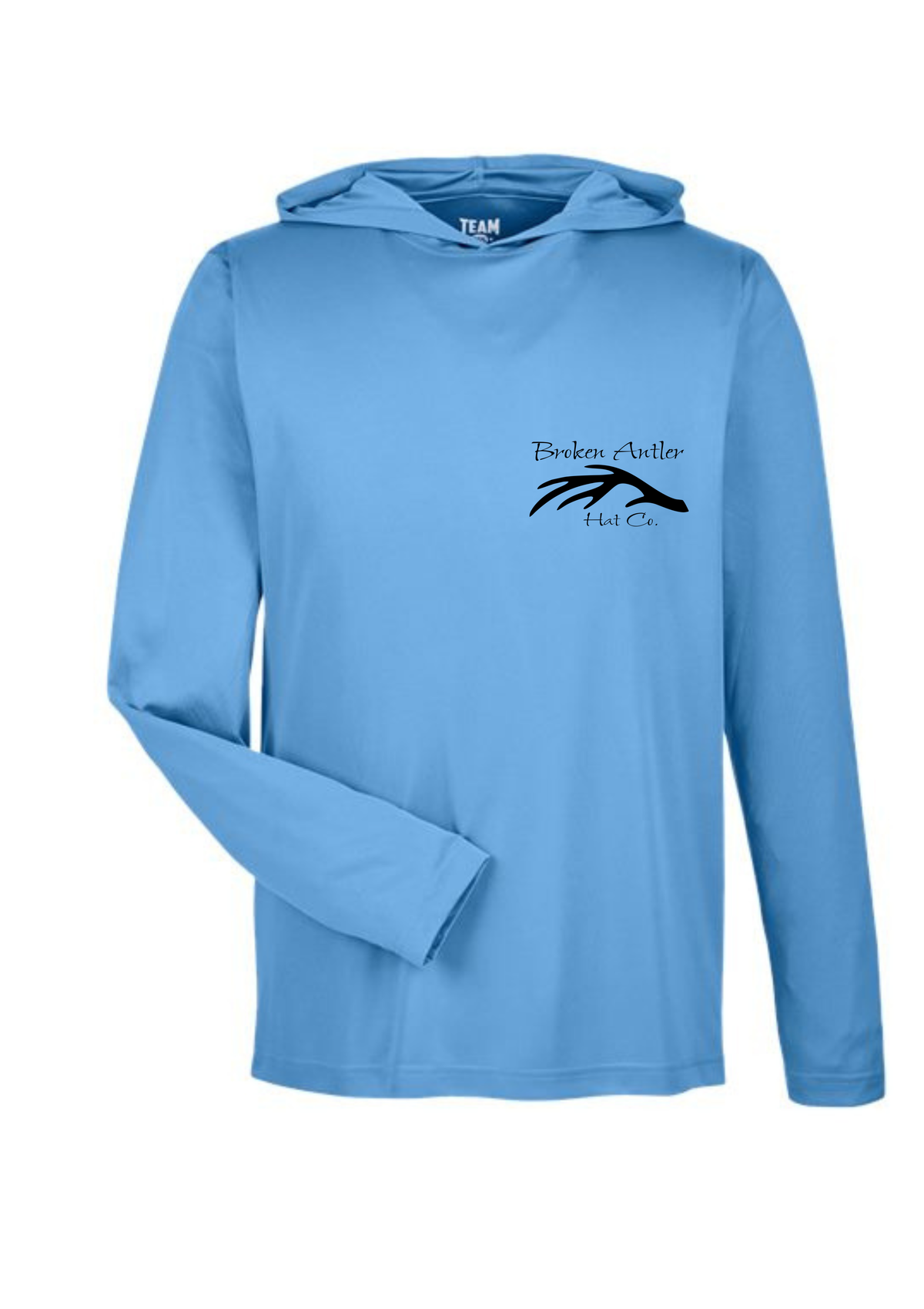 Broken Antler Hat Co.- Blue Crab Performance Hooded Fishing Shirt
