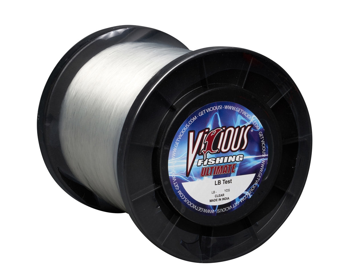 Vicious Ultimate Clear Mono - 12 Lb Test