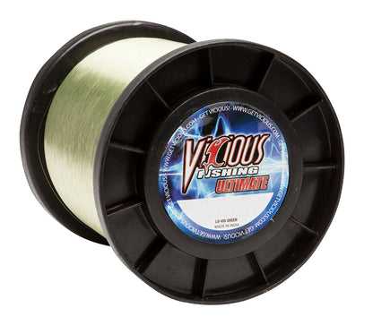 Vicious Ultimate Lo-Vis Green Mono - 8 Lb Test