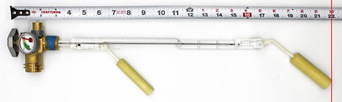 Flame King 30lb OPD Service Valve with Float Gauge