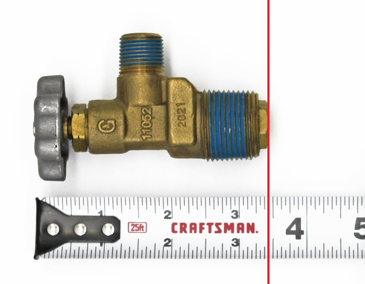 Flame King VSVFL Forklift Propane Cylinder Service Valve Liquid Withdrawal