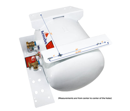 Flame King 11.9 Gal ASME RV Trailer Propane Cylinder Tank