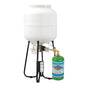 Flame King 1 lb Refillable Propane Cylinder Kit with Adapter & Stand