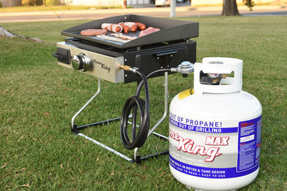 Flame King 20lb Propane Tank LP Cylinder with OPD & Gauge