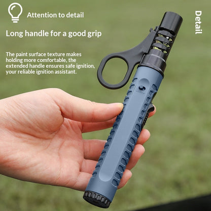 Outdoor Camping BBQ Blowtorch Stove Accessory Refillable Lighter Igniter