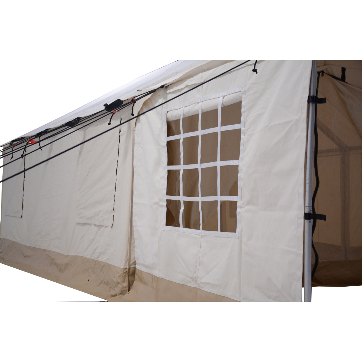 8'x10' Porch - Canvas Wall Tent