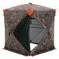 Hunting Blind, 270° See Through Ground Blind, 1-2 Person Pop Up Deer Blind for Hunting with Carrying Bag, Portable Resilient Hunting Tent, One-Way See-Through Mesh for Turkey and Deer Hunting