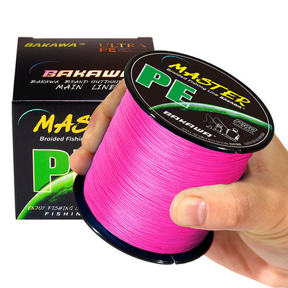 PE4 Braided 300m Fishing Line For Lure Casting And Long-distance Casting