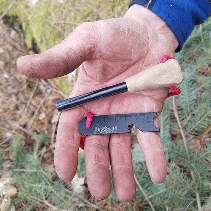 FireStorm™  Large 1/2" Ferro Rod & Tinder Kit
