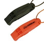 Safety Whistle, Clip-On with Neck Lanyard, 2-pack