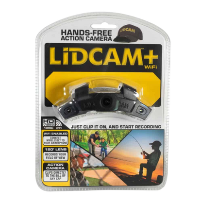 LiDCAM Plus Pro Series Wi-Fi and Zoom Black Action Camera