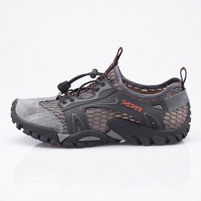 Quick Dry Men Sneakers Slip On Upstream Shoes Water Hiking Beach Surfing Shoes Sandals Barefoot Beach Sneakers Swim Boating Fishing Yoga Gym