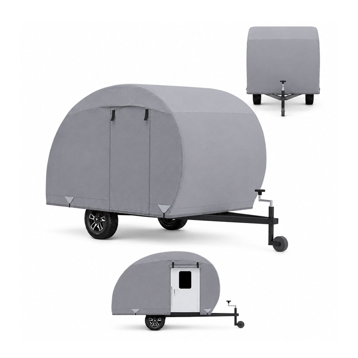 Gold Shield 5L - RV Cover for Teardrop Trailer Up to 13'7" Feet Long